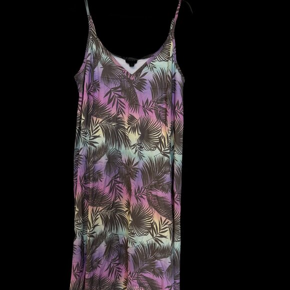 NWT Torrid Midi Rayon Slub V Neck Cami Beach Dress - Sz. 0/L/12 - Picture 5 of 12